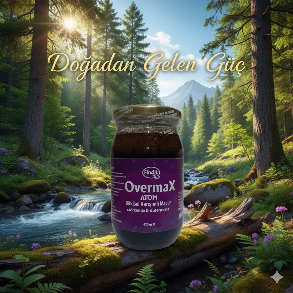 Findit Overmax Bitkisel Karışımlı Atom Macun 420 G