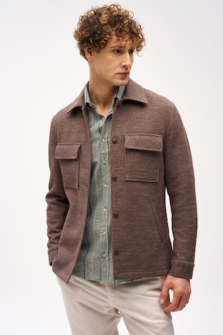 Erkek Kahve Slım Fıt / Dar Kalıp Std Ceket-16411 Kahve