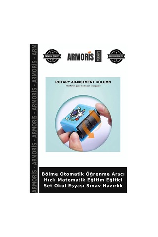 Bölme Otomatik Öğrenme Aracı Hızlı Matematik Eğitim Eğitici Set Okul Eşyası Sınav Hazırlık