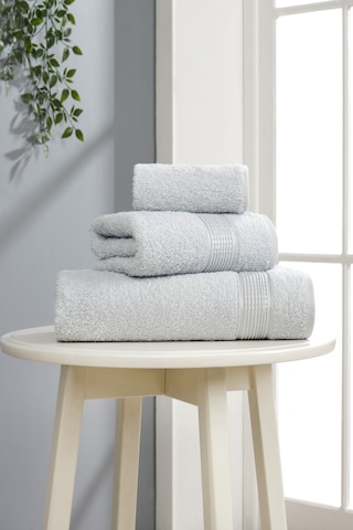3lü Havlu Seti Ezgi A.gri 70x140 + 50x85 + 30x50 A.gri