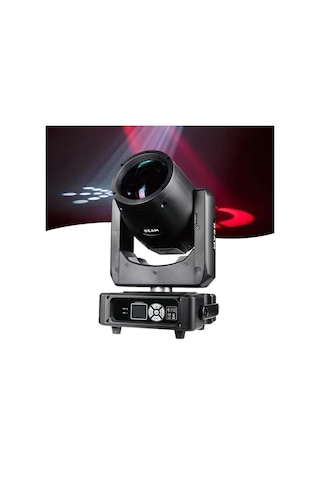 Quenlite Beam-280 9r Osram Ampül İle 280w Beam Spot Sahne Işık Cam Gobo Türk Bayrağı Efektli