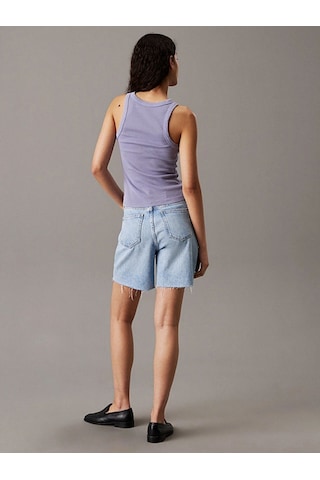 Calvin Klein Bermuda Short Kadın Şort J20j225155-1aa Denim