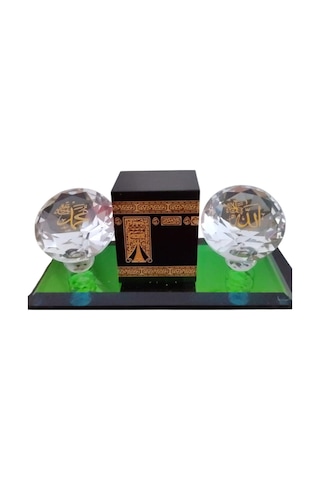 Kabe Cami Cam Süs 16cm 8cm Boyutu Ürün Camdır