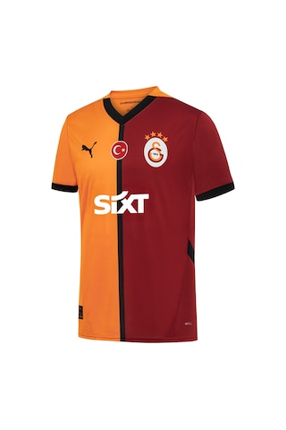 Galatasaray Puma 2024/2025 İç Saha Parçalı Forma 77965001 Sarı - Kırmızı