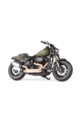 Harley Davidson Dıecast Fat Bob 114 Yeşil 1:18 Model Motosiklet 31360
