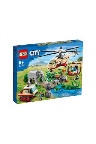 LEGO® City 60302 Vahşi Hayvan Kurtarma Operasyonu 525 Parça