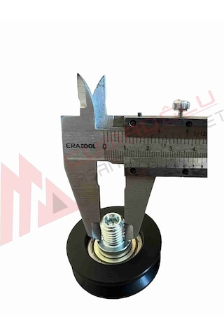 Asansör Kapı Ray Taşıyıcı Makara Ø49 M12 Düz