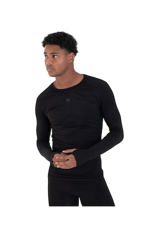 Hurley Hurley Heat Layer Tee Erkek Siyah Tişört Blk SIYAH