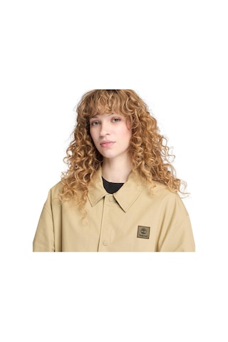 Timberland Woven Badge Ripstop Coach Jacket Lemon Pepper Tb0a6fa9dh41-4940 Bej