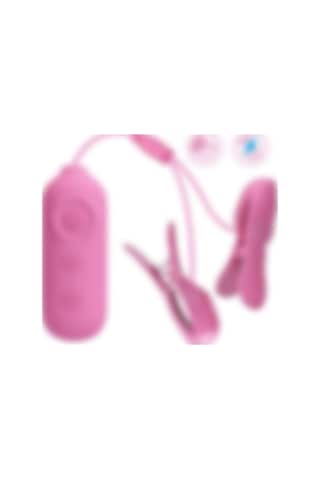 Red Fox Romantic Wave - Usb'den Şarjlı Titreşim & Mandallı Göğüs Uyarıcı