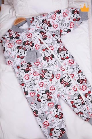 Begisa Elyaf Dolgulu 2.5 Tog Mickey Desen Çocuk Uyku Tulumu Çok Renkli