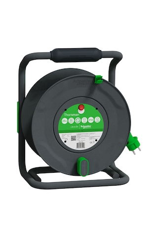 Schneider Thorsman Kablo Makarası IP44 HO7 VVF 3G2.5 25MT Kablo Topraksız - IMT33148