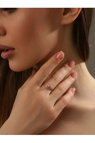 Serebranyj Dom Gümüş 925 Yüzük "koru Ve Koruma" 13525063 Altın