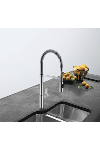 Franke - Fox Pro Spiralli Eviyemutfak Bataryası - 115.0486.993- Krom