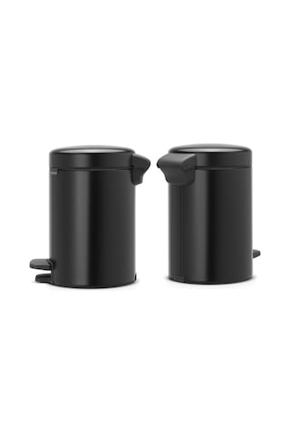 Brabantia Çöp Kutusu Newicon Pedallı 3 Lt Matt Black