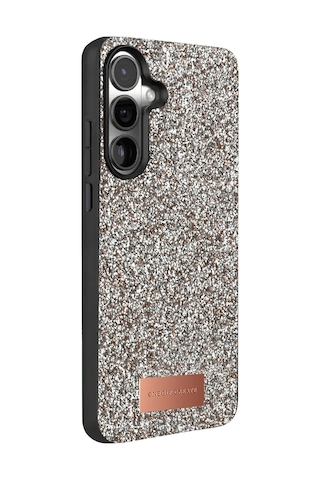 Cosmotex Onegif Samsung Galaxy A37 5g Bright Simli Kapak - Gümüş