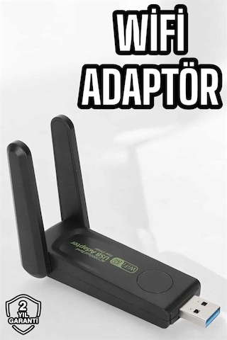 Dual Band Wifi Alıcı Adaptör Usb 3.0 Destekli 48485653