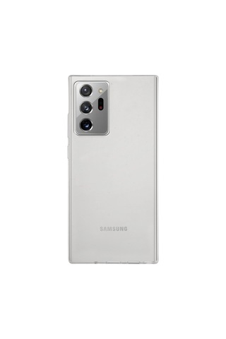 Samsung Galaxy Uyumlu Note 20 Ultra Kılıf 1mm Şeffaf Silikon Kılıf