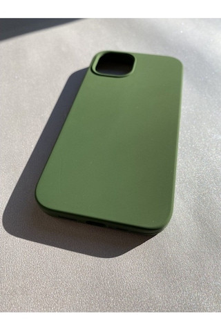 Pointtech Apple Uyumlu iPhone 15 Pro İçi Kadife Süet Yumuşak Liquid Silikon Lansman Telefon Kılıfı