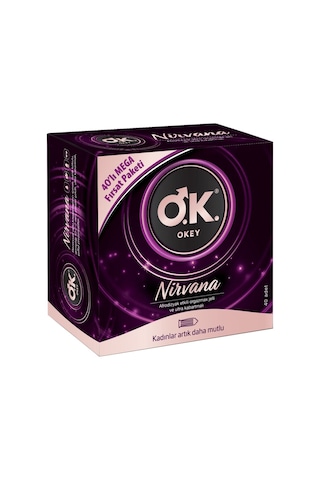 Okey Nirvana Prezervatif 40'lı