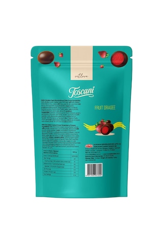 Sütlü Çikolata Kaplı Kurutulmuş Çilek Draje 2 X 60gr