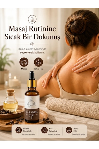 Biodamla Natural Karanfil Yağı 10 Ml