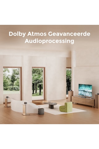 Ultımea Poseidon D80 Boom 7.1 Dolby Atmos Soundbar Kablosuz Subwoofer Hdmı Earc Bt 5.3 Utm U2623