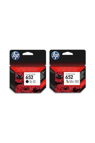 Hp 652 F6V24A / F6V25A Siyah Ve Renkli  Paket Kart