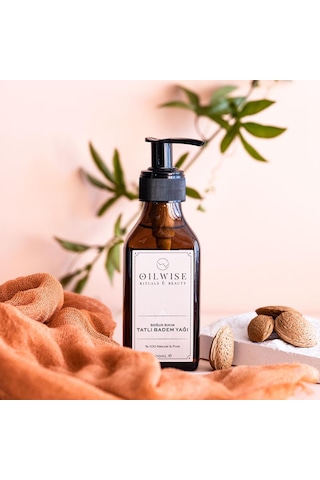 Oilwise Soğuk Sıkım Tatlı Badem Yağı 100 ML