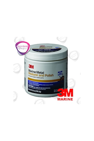 3m 9019 Metal. Krom Parlatıcı ve Koruyucu Pasta 500 ML