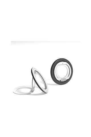 Youngkit Magnetik 360 Derece Dönebilen Dual Fold Rotating Serisi Parmak Ring Stand Siyah