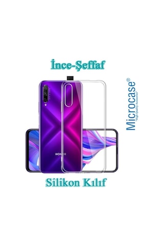 Huawei Honor 9X - Honor 9X Pro 0.2 Mm Soft Silikon Kilif+Cam(Seç) 375811698