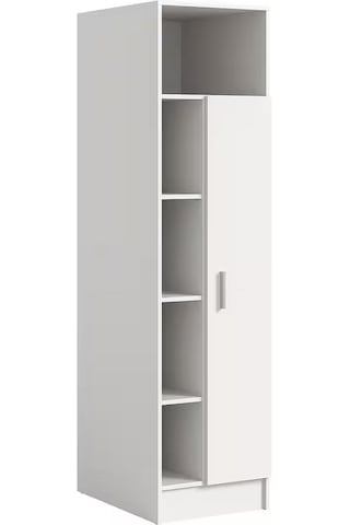 Sava Temizlik Malzeme Dolabı - Çok Amaçlı Dolap - Banyo Dolabı - 60 Cm Beyaz