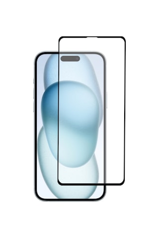 Apple iPhone Uyumlu 15 Plus Tam Kaplayan Temperli Ekran Koruyucu Cam