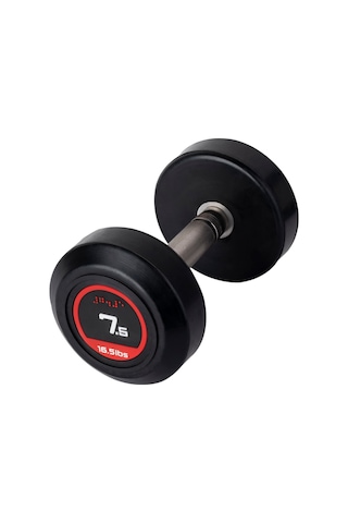 7.5 KG Profesyonel Olimpik Kauçuk Dambıl Çift