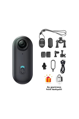 H88 Mini Wifi Vlog Kamerası Motor Spor Aksiyon Kamerası 1080p Full Hd 120 Açı Siyah