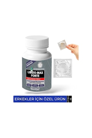 Libi.do Max Forte Erkeklere Çok Özel 30lu + Prezervatif Hediye