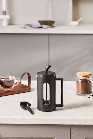 Karaca Leya Kaşık Hediyeli Borosilikat Cam French Press 350 ml