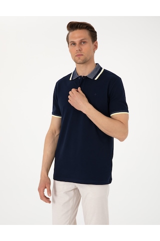 Pierre Cardin Erkek Lacivert Tişört 50310203-vr033 Lacivert