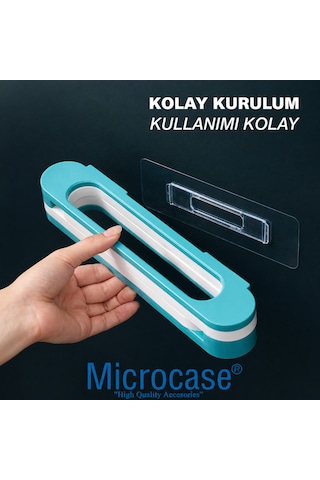 Microcase Yapışkanlı Ayakkabı Sandalet Terlik Askılığı Havlu Rafı 2 Adet Al5721 Pembe
