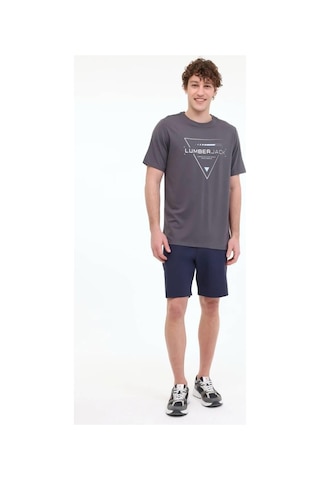 Lumberjack Erkek T-shirt A101948331 Ml Crıs 11c-elg22001 5fx-26173 BEYAZ