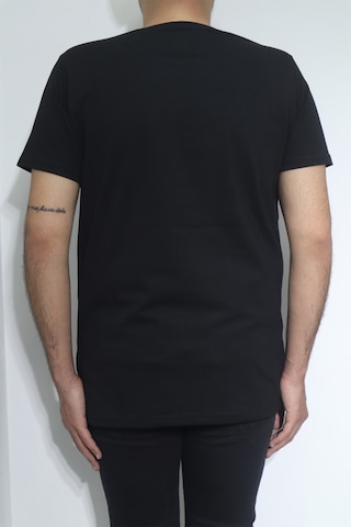 Santa Dmctekstil Erkek Düz Spor Kesim Dar Kalıp Bisiklet Yaka Battal T-shirt Siyah