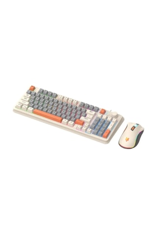 Miaxtreme K820 Rgb Arkadan Aydınlatmalı Dokunmatik Ses Kontrol Fonksiyonlu Oyuncu Gaming Klavye Mouse Set