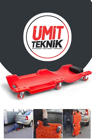 Araç Altı Yatma Tahtası Tamirci Kızağı Sta Seri Büyük Boy 6 Tekerli Yumuşak Başlıklı Şenzog