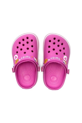 Twigy Seli Çocuk Sabo Terlik Fuşya 25/30 DD1014 Fuşya