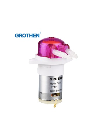 Moveevo 24v Mikro Dalgalı Pompa, 3 5mm Silikon Tüp İle Sabit Akışlı Döngü Pompası Kırmızı