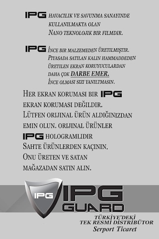 Ipg Sony DSC-RX100M VI/B Mark 6 Uyumlu 0.15 MM Ekran Koruyucu 2'li