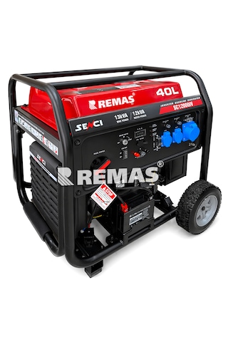 Senci Sc 12000 İv Marşlı Inverter 13 Kva Monofaze Benzinli Jeneratör