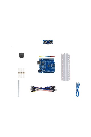 Emes Robotik Arduino Uno R3 İle Araç Park Sensörü Yapım Seti