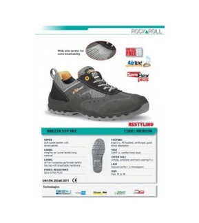 Upower Brezza S1p İş Ayakkabısı Siyah